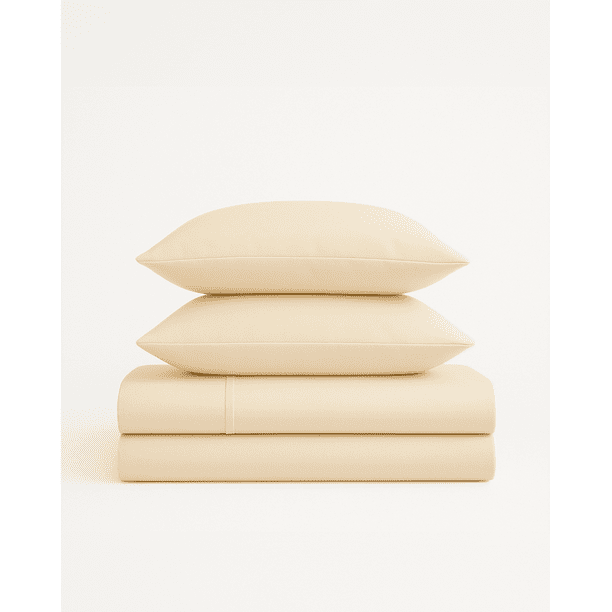 Juego de Sabanas Premium Tacto Egipcio 1800 hilos Dreamon, Laila Comfort