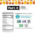thumbnail image 4 of Variety Pack 100% Natural Real Fruit Bar, Best High Fiber Vegan, Gluten Free Healthy Snack, Paleo for Children & Adults, Non GMO No Added Sugar, No Preservatives Energy Food (12 Pack), 4 of 5