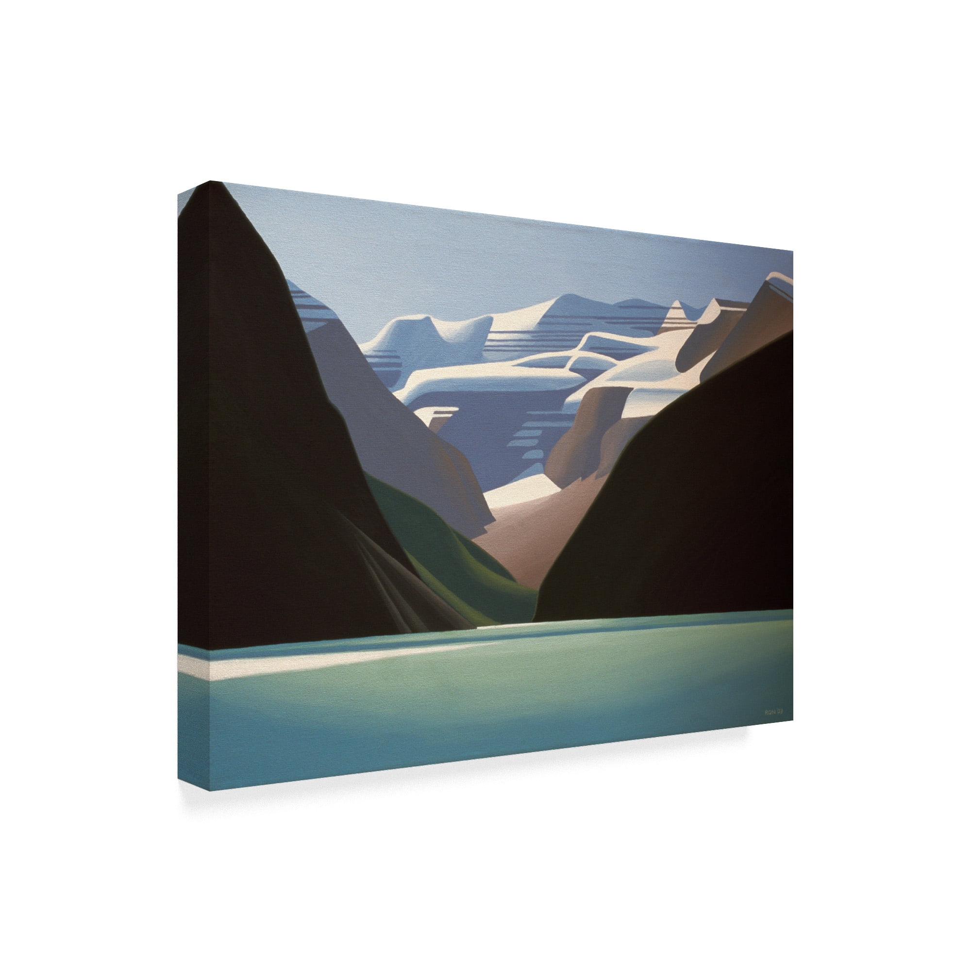 Trademark Fine Art 'Lake Louise' Canvas Art by Ron Parker