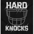 thumbnail image 2 of Football Athlete Helmet Hard Knocks Men's Graphic T Shirt Tees Brisco Brands S, 2 of 5