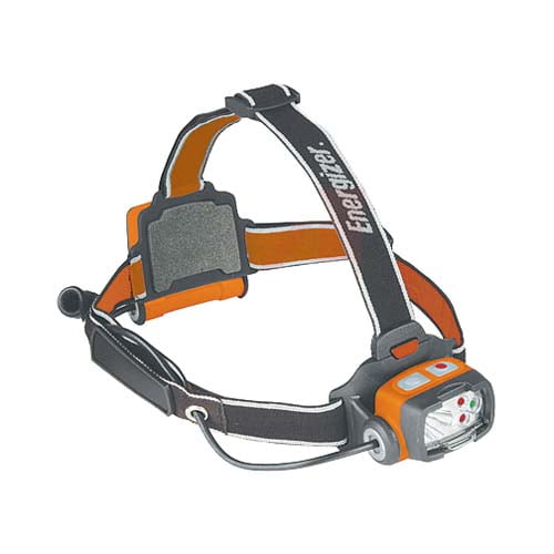 Energizer LED Headlamp, 60 Lumens, Orange/Gray