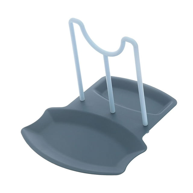 1pc Olla Tapa Estante Almacenamiento Utensilios Utensilios Soporte azul Gloria Organizador de cocina