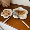 thumbnail image 3 of UUBLKH INS Cuencos Plato for Frutas, Plato de Pan, Ensalada, Platos de Postre, Cerámica Resistente y Apilable, Juego de 2 Cuencos de Cerámica, Suministros de Cocina, 3 of 7