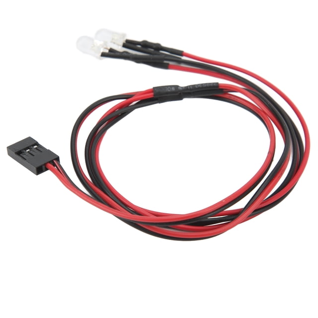 Focos LED RC, Negro Fuerte Practicidad Hermosos Y Duraderos Focos De Coche RC Para 1/10