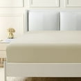 thumbnail image 4 of Mildly 22" Extra Deep Pocket Fitted Sheet, Ultra-Soft, Premium 1800 Collection - Queen, Beige, 4 of 8