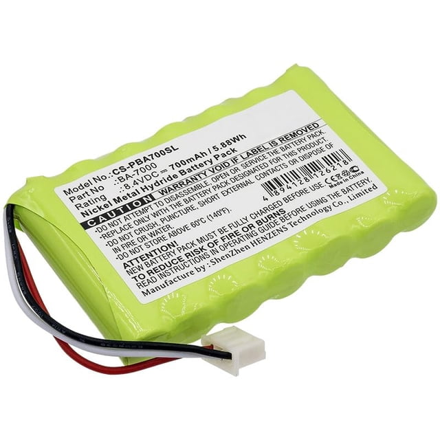 Batería de repuesto BA-7000 para impresora de etiquetas Brother PT-7600, 8,4 V, 700 mAh