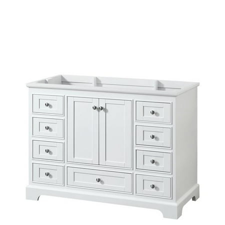 Wyndham Collection Deborah 47 25 Single Bathroom Vanity Base Only This On Opens A Dialog That Displays Additional Images For With The Option To Zoom In Or Out