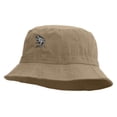 thumbnail image 2 of Iguana Sketch Embroidered Pigment Dyed Bucket Hat - Khaki OSFM, 2 of 5