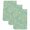Aquamarine, Gold, Seafoam, variant on Ocean Conch Shell Kitchen Towels Set of 3, Black Coastal Seahorse Coral Yellow Bows Absorbent Dish Towels for Kitchen, Microfiber Hand Towel, Quick Drying Tea Towel for Cleaning Decorative Dishcloths