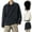 Beige, variant on Gspmoly Men Tshirt, Men'S Casual Solid Color Button Lapel Fashion Long Sleeve Shirt. Summer Tops up to 70% Off