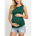 thumbnail image 3 of Women's Maternity Tops Clothes Sleeveless Pregnancy T Shirts, 3 of 8