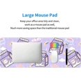 thumbnail image 6 of Kawaii Rabbit Milk Gaming Mouse Pad Large XL Cute Desk Mat Long Extended Pads Big Mousepad for Home Office Decor Accessories, 6 of 6
