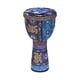 thumbnail image 1 of Tambor de mano africano de 8 pulgadas, tambor de percusión portátil Djembe, 1 of 8