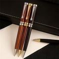 thumbnail image 6 of JZROCKER Metal Ballpoint Pen Wood Office Signing Pen with Metal Pen Clip, 6 of 21