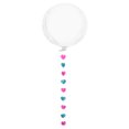 thumbnail image 2 of Globo De De Látex 10 Pulgadas De Papel Star Circle Heart Banner Garland Macarena Globos de boda, 2 of 8