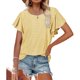 thumbnail image 5 of Guardurnaity Camiseta de mujer Estética Linda Hollow Out Pullover Blusa Club Work Vacation Daily Basic Summer Top Ropa para niñas Type9 NO9, 5 of 6