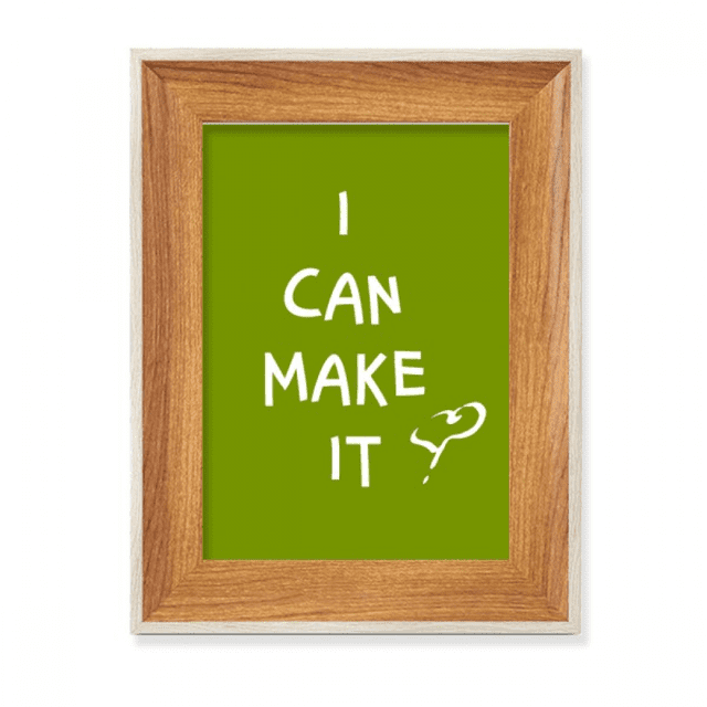 I Confidence Love Success Desktop Wooden Photo Frame Display Picture Art Painting Multiple Sets