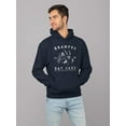 thumbnail image 2 of Krampus Day Care Horror Holiday Men's Hoodie, 2 of 4