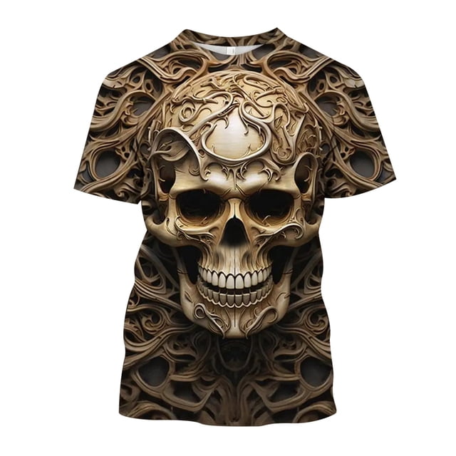 Playeras Interiores Para Hombre, Camiseta Informal De Manga Corta Con Cuello Redondo Para Hombre, Camiseta De Manga Corta De Moda 3D