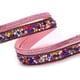 thumbnail image 3 of Pulsera de cuentas acrílicas y diamantes de imitación multicapa para mujeres modernas (rosa) Charm de terciopelo brillante, 3 of 3