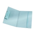 thumbnail image 2 of Foldable Clipboard Folder Portable, Usupdd Lightweight Document Organizer for School Office, A4/A5 Foam Writing Pad with Secure Clip Elastic Band, Green, 2 of 7