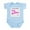 Sky Blue, variant on CafePress - Only Child / Big Sister Infant Bodysuit - Baby Light Bodysuit, Size Newborn - 24 Months