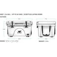thumbnail image 5 of ORCA 26 Quart Hard Sided Cooler, White, 5 of 5