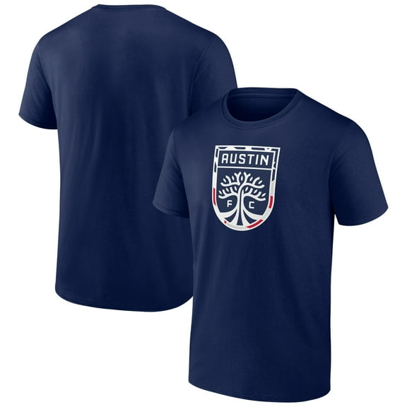 Men's Navy Austin FC Banner Wave T-Shirt