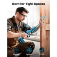 thumbnail image 2 of Belt Sander Seesii 1/2 x 18 1700 pies/min 20 V con 2 cargadores de baterías, 2 of 9