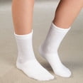 thumbnail image 2 of Silver Steps Diabetic Extra Plush Crew Socks, 3 Pairs, 2 of 7