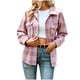 thumbnail image 2 of Puntoco moda mujer manga larga frente abierto ropa de abrigo suelta impresión blusa abrigo Tops bolsillos blusa liquidación Puntoco Puntoco-6629, 2 of 9