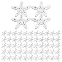 GOOHOCHY Wooden Sea Star Decor Accessories for Home Desk Wall 100pcs Ocean Themed Crafts Wood Cutouts