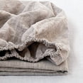 thumbnail image 2 of Sábana bajera ajustable Simple&Opulence, 100% lino, tamaño queen, 2 of 8