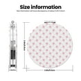 thumbnail image 3 of Bingfone Animal Pink Color Paw Print Compact Vanity Makeup Mirror for Men Women Girls for Pocket Purse Wallet Handbag,Portable Small Handheld Beauty Mirror-Round Shape, 3 of 9