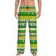 thumbnail image 1 of Fotbe St. Patrick's day in green colors Pantalones de Pijama para Hombre, Pantalones de Dormir, Pantalones de Casa con Cintura Ajustable y Bolsillos-X-Large, 1 of 6