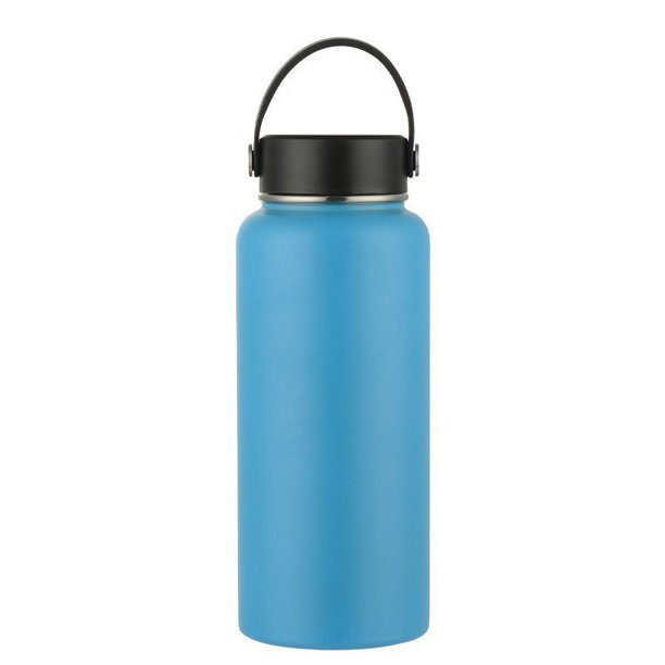 Hervidor de agua de acero inoxidable 304 para deportes al aire libre, escalada, termo de doble capa de gran capacidad