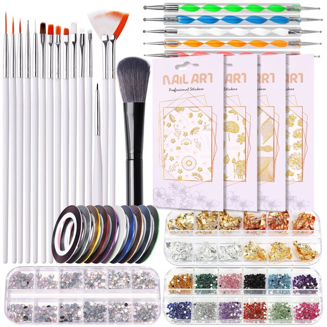 Cepillos de uñas para manicura, juegos de uñas, cepillos de uñas Levamdar CPB-US-HPP120-1