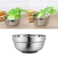 thumbnail image 3 of EIGTHTAIL Bols Acier Métal Bol en Acier Inoxydable Collation Petit Ensemble de Salade Argent Enfants Assaisonnement Riz Isolé Nourriture, 3 of 6