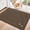 Brown, variant on Dog Door Mat for Mud Paws Dirt Trapper Doormat Non-Slip Entryway Rugs Absorbent Welcome Mat Washable Indoor Floor Mat Low-Profile for Front Door, 32" x 48", Dark Grey