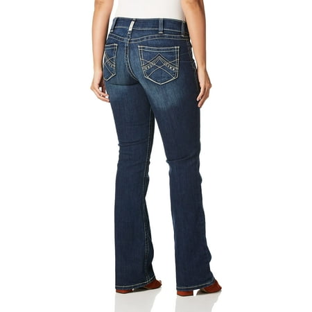 REAL 'Marine' Mid Rise Women's Jean by Ariat - *Plus Sizes Too