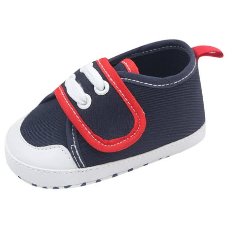 Eashery Baby Socks Shoes Baby Girls Boys Canvas Shoes Soft Sole Baby Boys Girls Sneaker Toddler Sandals Boys (Red 4)