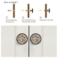 thumbnail image 4 of 4 Pcs People and Bubbles Color Knobs for Kitchen Cabinet Cupboard Dresser Bookcase Drawer Pulls Handles Round Home Decor, 4 of 5
