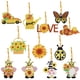thumbnail image 2 of Cuadros Decorativos Pintura con diamantes de imitación para decoración navideña decoración con forma Ehuebsd especial para árbol de Navidad colgante 10 piezas, 2 of 3