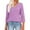 Purple, variant on DecSea 3/4 Length Sleeve Womens Tops Dressy Casual Blouses for Women 2025 Trendy V Neck T Shirts Summer Clothes