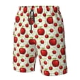 thumbnail image 5 of Naloa Fruit Apples Men's Beach Shorts, Surfing shorts, Swim trunks, Quick Dry Swim Trunks for Surfing Beach Fun - Small, 5 of 9