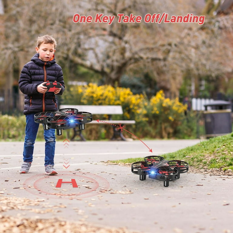 Snaptain Kids Mini Drone with 3D Flips, Altitude Hold, One