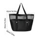 thumbnail image 3 of Bolso de playa colorido para mujeres, hombres y adolescentes, de tela Oxford transparente, organizador de viaje, bolsa de almacenamiento transparente para natación, compras, hogar, oficina, picnic,, 3 of 6
