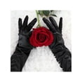 thumbnail image 4 of Unique Bargains Women Stretchy Opera Length Full Finger Gloves Pairs, 4 of 5