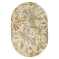 thumbnail image 4 of Surya Athena 2'6" x 8' Hand Tufted Wool Runner Rug in Yellow Gray, 4 of 11
