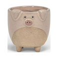 thumbnail image 1 of Abbott Collection AB-27-CRITTER-838-SM 2.5 in. Pig on Legs Planter, Pink - Small, 1 of 3